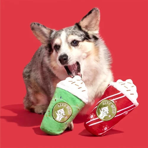 Vista 6 de Barkbox FA-La-Lattes - Juguete interactivo 2 en 1 para perro, juguete chirriante para perros y cachorros