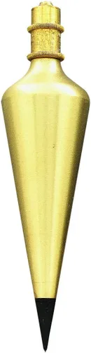 General Tools & Instruments plomada de acero hexagonal de 12 onzas