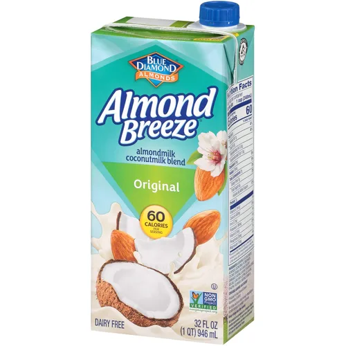 Vista 6 de Almond Breeze - Leche de almendra sin lácteos, chocolate, 32 onzas líquidas (paquete de 12)