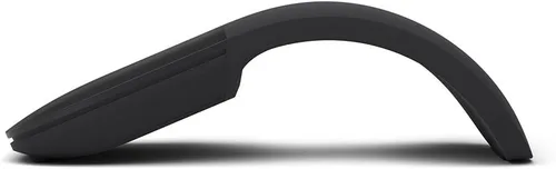 Vista 2 de Ratón Arc de Microsoft - Negro. Diseño elegante y ergonómico, ultradelgado y liviano, ratón Bluetooth para PC/Laptop, de escritorio compatible