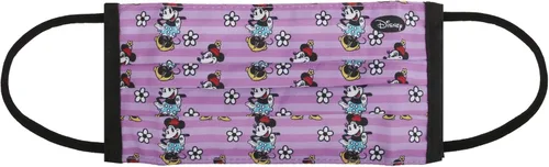 Vista 3 de Disney Minnie Mouse - Mascarilla de tela con licencia oficial lavable para niños Multi 1 Count Pack of 1