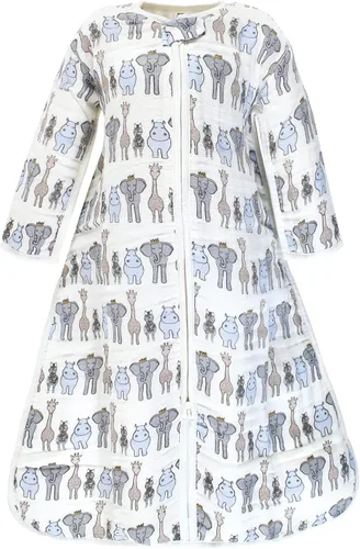 Vista 10 de Hudson Baby Saco de dormir unisex de muselina de manga larga para bebé, manta portátil, saco de dormir