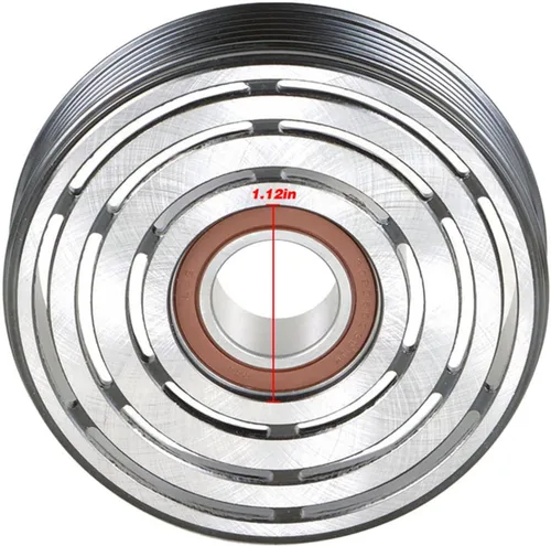 Vista 7 de labwork Kit de montaje de bobina de embrague del compresor del A/C de CA con reemplazo de polea para Ford F150 4.6L 5.4L 2002-2003