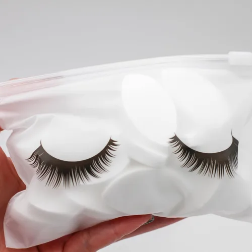 Vista 3 de 25 esponjas de práctica para artistas de pestañas principiantes Esponjas de extensión de pestañas en forma de ojos Suministros de extensión