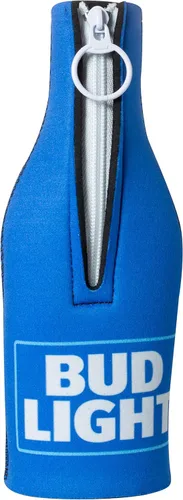 Bud Light - Traje de botella de neopreno con licencia oficial de Bud Light con cremallera (1)