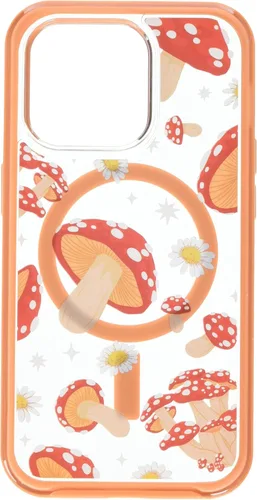 Vista 12 de OtterBox Symmetry Series Series+ Funda antimicrobiana con gráficos y MagSafe para iPhone 14 Pro (SÓLO) - Euforia (Tie Dye)