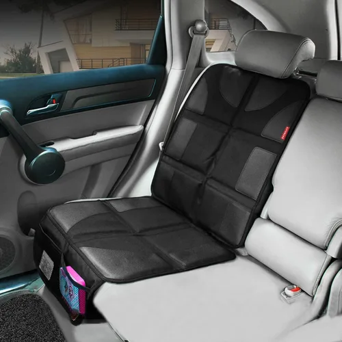 Autobase Protector de Asiento de Coche para Asiento Infantil | Protector Trasero Impermeable Más Grande y Grueso para Niños y Mascotas | Respaldo
