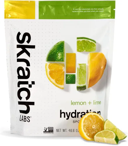 Vista 24 de Skratch Labs Polvo de Hidratación Mezcla de Bebida Deportiva Polvo de Electrolitos para Ejercicio, Resistencia y Rendimiento Sidra de Manzana