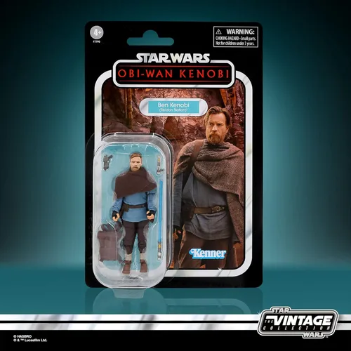 Vista 5 de STAR WARS The Vintage Collection OBI-Wan Kenobi Multipack Toys, 3.75-Inch-Scale Action Figures, Kids 4 and Up