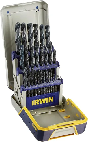 Vista 2 de IRWIN Tools 1881322 Impact Performance Series Broca de óxido negro de punta dividida de 135 grados, 10