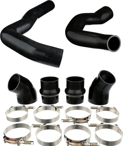 Mangueras de radiador de silicona resistente y kit de arranque intercooler compatible con Dodge Ram Cummins 5.9L Diesel 2500 3500 2000 2000 2001