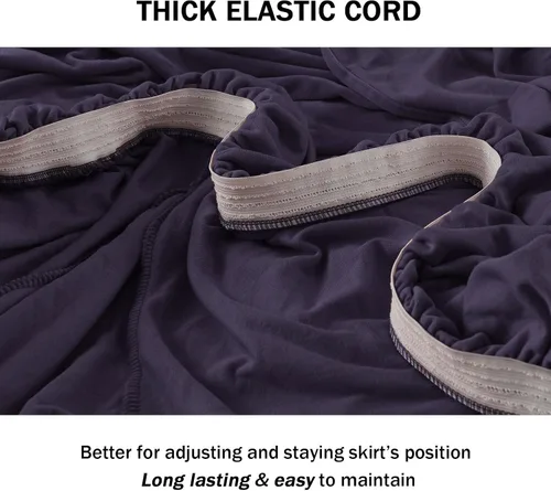 Vista 32 de NICEEC Funda para Sillón Súper Suave de 1 Pieza Gris Funda Deslizable para Sillón Elástica Universal Fundas para Sofás de Spandex para Sala de Estar