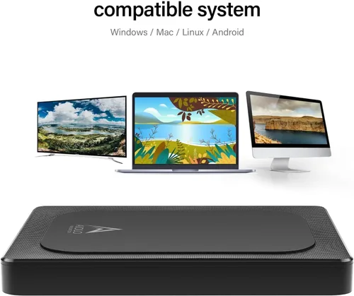 Vista 3 de Aiolo Innovation - Disco duro externo portátil ultra delgado de 320 GB, HDD-USB 3.0 para PC, Mac, portátil, PS4, Xbox One, Xbox 360 HD-A4