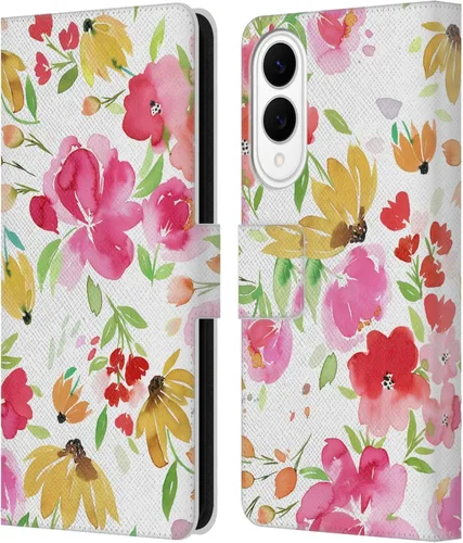 Vista 261 de Head Case Designs Officially Licensed Ninola Butterfly Nature Spring Floral Leather Wallet Case Compatible with Samsung Galaxy A07 4G