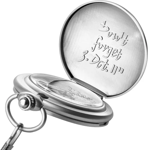 Vista 5 de BOSHIYA Fullmetal Alchemist - Reloj de bolsillo con caja de cadena para accesorios de cosplay, mercancía de anime