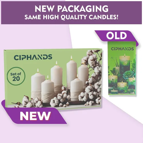 Vista 5 de Juego de 20 velas cónicas mini negras de hechizo y carillón - Velas cónicas mini premium para rituales, oración, cumpleaños, meditación, altar - 4