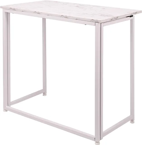 Vista 6 de Leopard Outdoor Products Escritorio plegable para computadora para espacios pequeños, oficina en casa, mesa plegable para computadora portátil