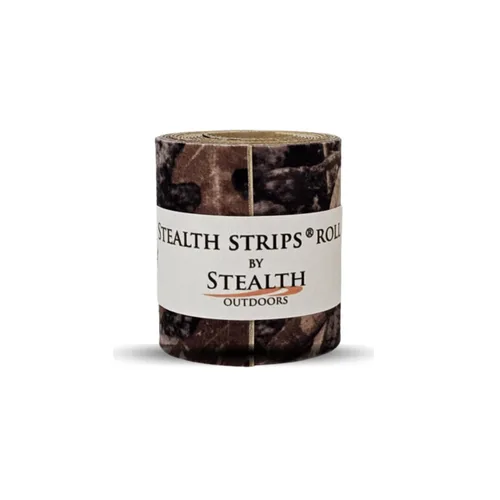 Stealth Strips Cinta Silenciadora Conceal Camo | Tela Silenciadora Autoadhesiva | Ideal para Silenciar Todo tu Equipo de Caza Metálico y Accesorios