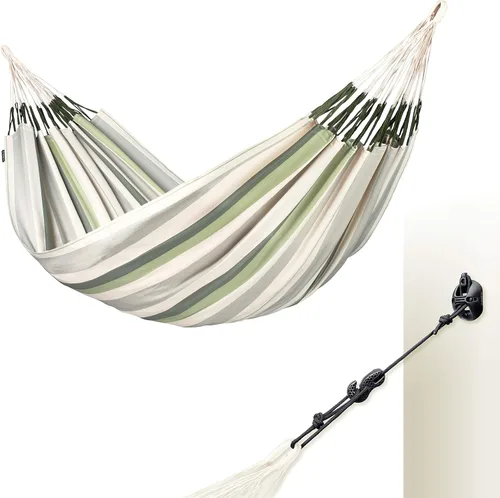 Vista 27 de LA SIESTA Brisa Hamaca Clásica, Hecha a Mano, Resistente a la Intemperie, Resistente a Desgarros para Relajación Interior y Exterior, Tamaño-King