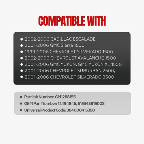 Vista 3 de FITRITE AUTO PARTS Nuevo tanque de lavado de parabrisas para Chevrolet Silverado 1999-2007, GMC Sierra, con bomba y sensor de nivel de líquido