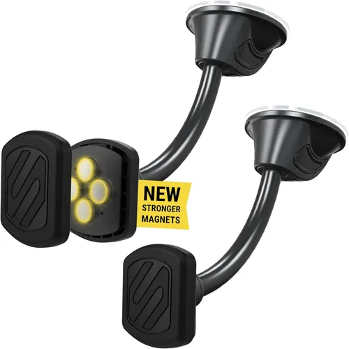 Vista 16 de Scosche MAGFMB MagicMount - Soporte magnético para teléfono celular en el automóvil - Montura magnética fuerte para iPhone/Android - Soporte