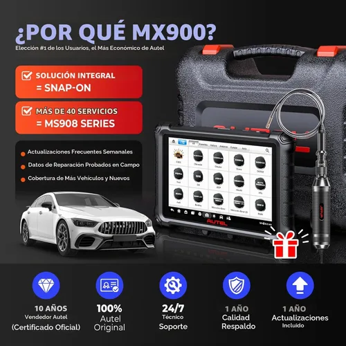 Vista 8 de Autel Sistema de diagnóstico y análisis de vehículos