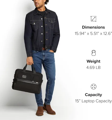 Vista 2 de TUMI Bolso de Mano para Hombre Contemporáneo
