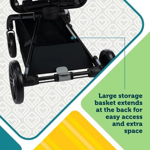 Vista 7 de Sistema de viaje modular giratorio de 360 ° Safety 132 Turn and Go, sombra