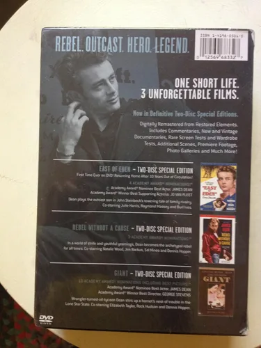 Vista 2 de The Complete James Dean Collection (East of Eden Giant Rebel Without a Cause Special Edition)