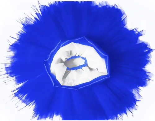 Vista 2 de Ellames Falda de ballet vintage de los años 50 con tutú para mujer