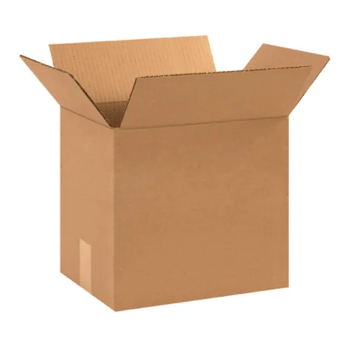 BOX USA 12910 Caja de cartón corrugado 12 pulgadas de largo x 9 pulgadas de ancho x 10 pulgadas de alto, kraft, para envío, embalaje y mudanza