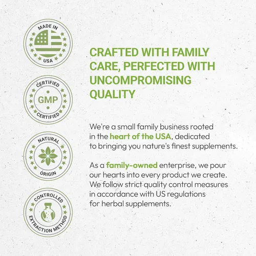 Vista 4 de Secrets of the Tribe Goldenseal - Extracto de tintura de raíz sin alcohol, sello de oro (Hydrastis Canadensis) raíz seca, 2 onzas