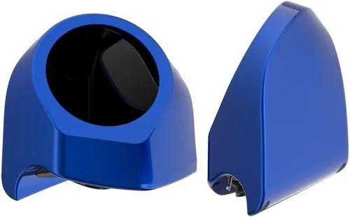 Vista 105 de Advanblack Alpine Green Tour Pack - Paquete de altavoces de 6.5 pulgadas, carcasa de audio trasera, color a juego, ajuste Harley King Tour Pack