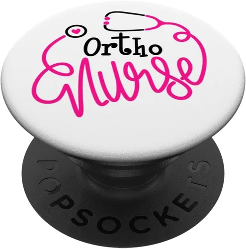 Vista 6 de Orthopedic Nursing Department RN Cute Ortho Nurse PopSockets MagSafe PopGrip for iPhone