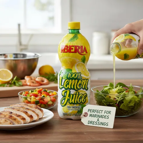 Vista 4 de Iberia 100% jugo de limón, 32 onzas (paquete de 3)