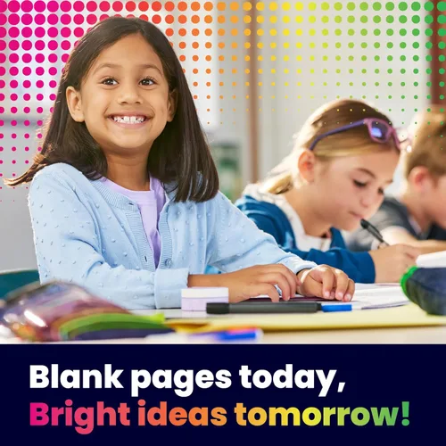 Vista 7 de Hygloss Products Inc., HYG77640. Mini libros luminosos, paquete de 10 unidades de colores varios