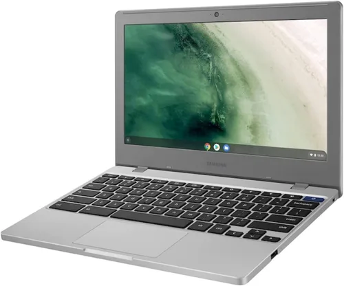 Vista 4 de Samsung Chromebook 4 (modelo 2021) Procesador Intel UHD Graphics 600/Celeron de 11.6 pulgadas N4020, 4 GB, 32 GB, Wi-Fi - (XE310XBA-KA1US)