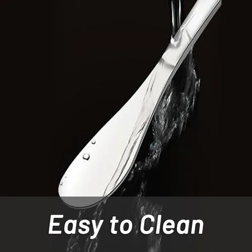 Vista 6 de Paquete de 2 cucharas de llenado de albóndigas – Cuchara de relleno Wonton de acero inoxidable – Espátulas de llenado de mezcla de mezcla