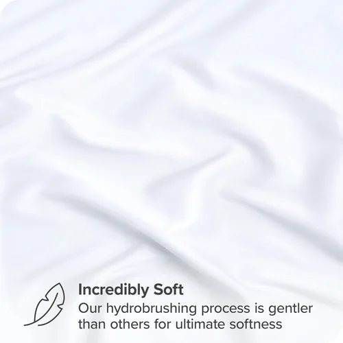 Vista 3 de Bare Home Juego de Sábana Bajera + Fundas de Almohada - Microfibra Ultra-Suave de Lujo 1800 - Doble Cepillado - Bolsillos Profundos - Ajuste Fácil
