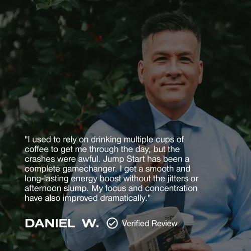 Vista 7 de HUMAN NATURE Jump Start: Sarga de bisonte alimentada con pasto silvestre y aceite MCT, suplemento de enfoque con vitaminas esenciales