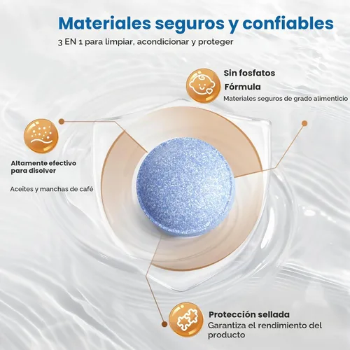 Vista 4 de CPLIKE 64308 Tabletas de limpieza para máquinas de café compatibles