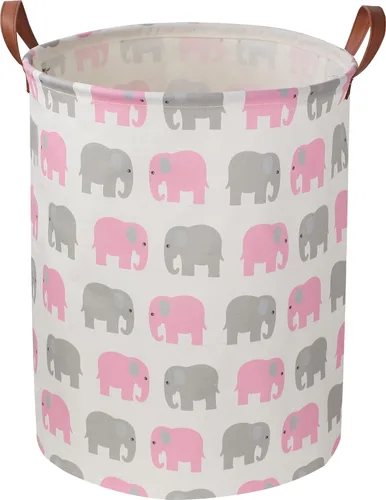 Vista 20 de NTAOHAMPER - Cesta de lavandería, cesta de ropa, caja de almacenamiento impermeable para el dormitorio, cesta organizadora de ropa, caja para Animal