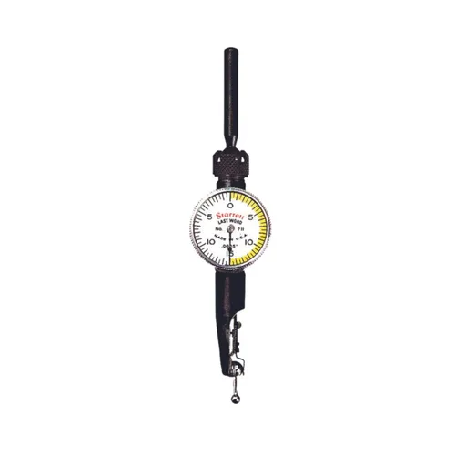 Indicador de prueba de dial con accesorios Starrett Last Word, pulgadas, Blanco, 1