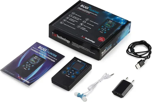 Vista 4 de Detector de insectos antiespía Detector de señal RF profesional Barredora de insectos espía de alta sensibilidad Busca rastreador