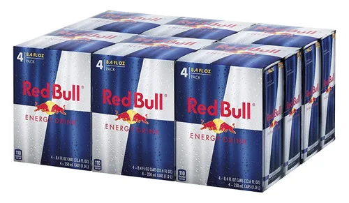 Vista 7 de Red Bull Tropical & Original - Paquete de bebidas energéticas, 8.4 onzas líquidas, 48 latas (12 paquetes de 4)