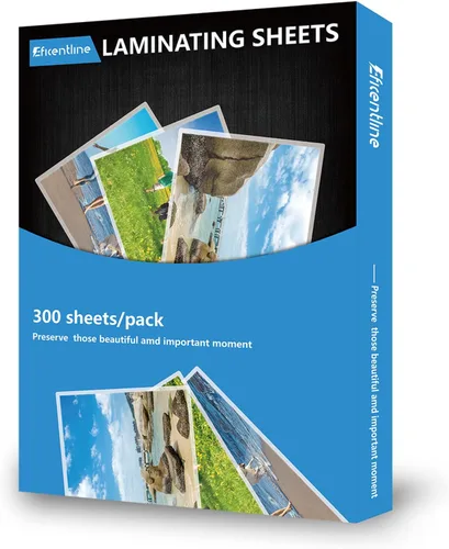 Paquete de 300 bolsas de laminación térmica de 3 mil, hojas de laminado de plástico, 9 x 11.5 pulgadas, 5 x 7 pulgadas, 4 x 6 pulgadas, 3.7 x 5.3