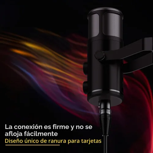 Vista 7 de Cables XLR 3 pies 4 unidades, Cable de Micrófono XLR Profesional Macho a Hembra, Cables de Altavoz XLR de 3 Pines Chapados en Oro, Cable de Four