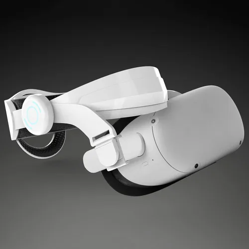 Vista 6 de Head Strap for Oculus Quest 2,MODJUEGO Soft Foam and Skin-Friendly with Silicone Face Cover, Lightweight and Adjustable Accessories for Adults and