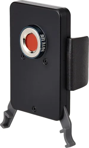 Vista 4 de Nite Ize Steelie Squeeze Clamp - Soporte magnético para teléfono celular para tableros, rejillas de ventilación y parabrisas, soporte de teléfono