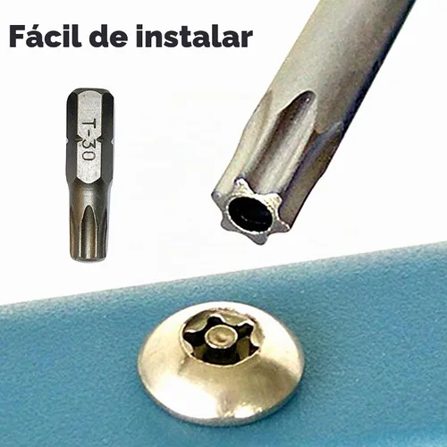 Vista 4 de Aootf - Tornillos antirrobo para matrícula, sujetadores de acero inoxidable